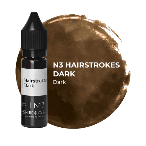 Hanafy Hairstroke Pigment - Dark No 3 - Image 2