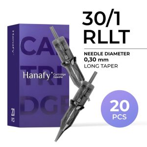 Hanafy 30/1 RLLT Cartridge Box (20 pcs)