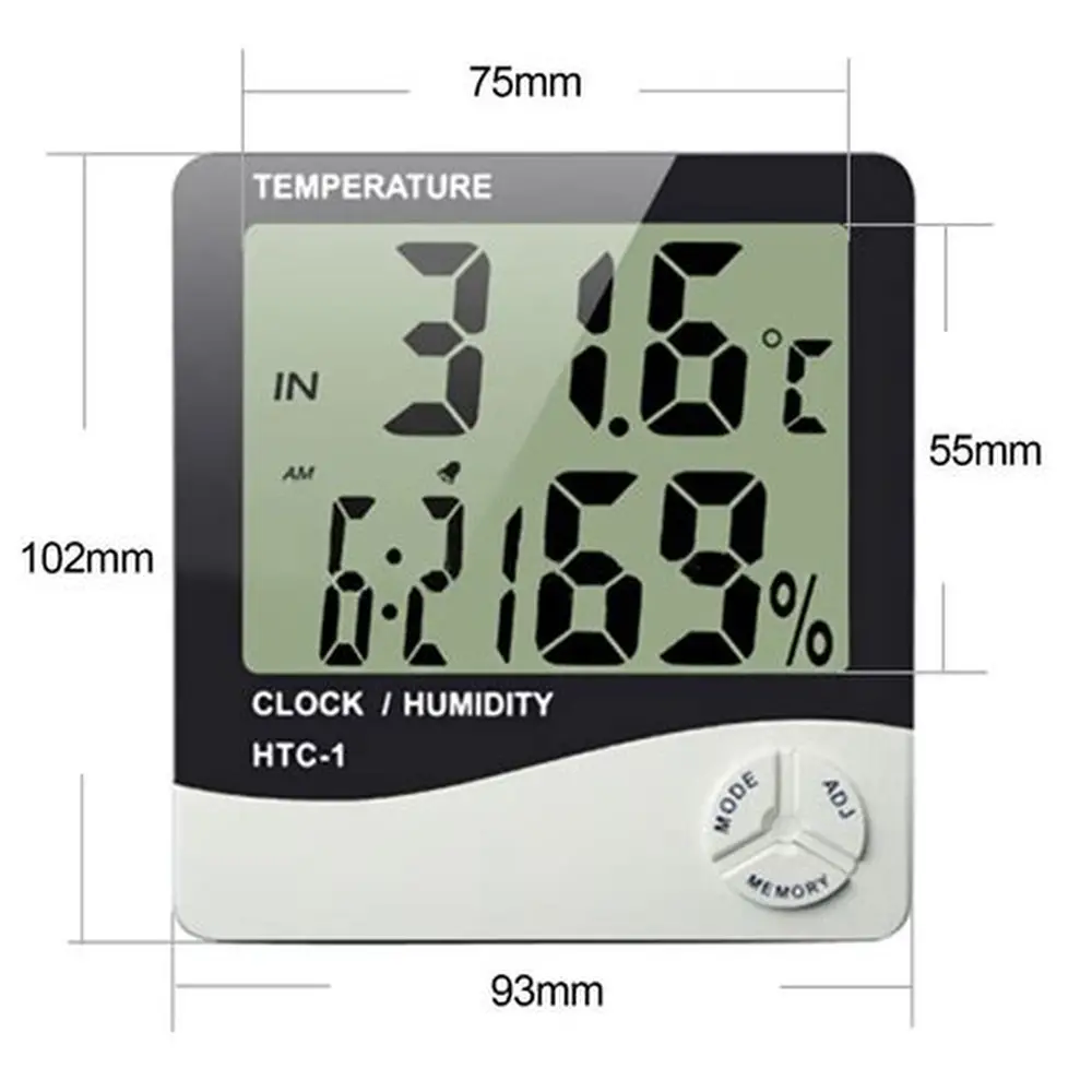 Digital Temperature & Humidity Thermometer - Image 3