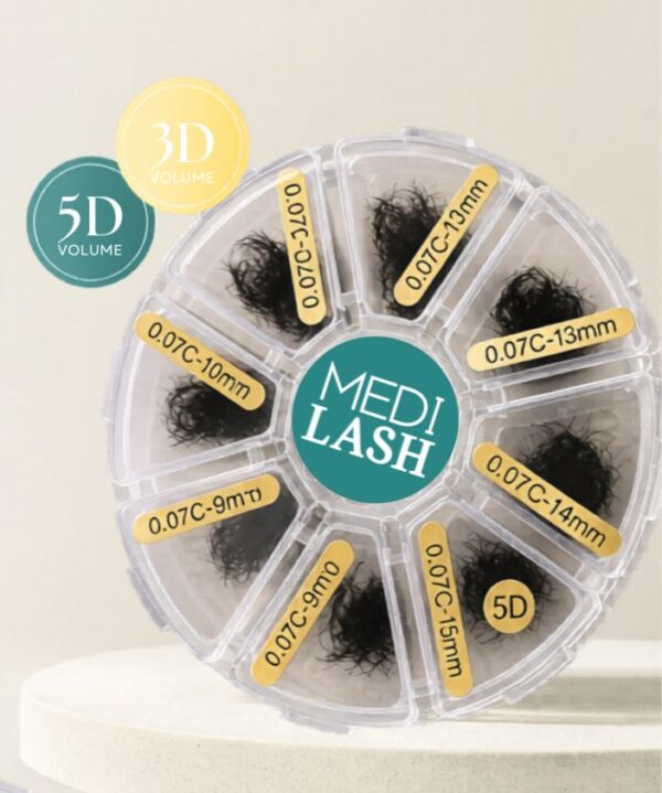 Medi Lash Pro Made Clusters (1600 fans)